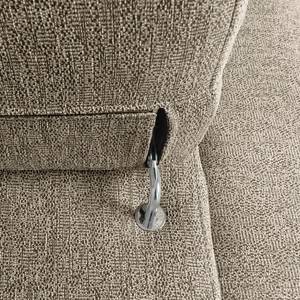 Sofa Penpont (2-Sitzer) Flachgewebe Kaja: Anthrazit