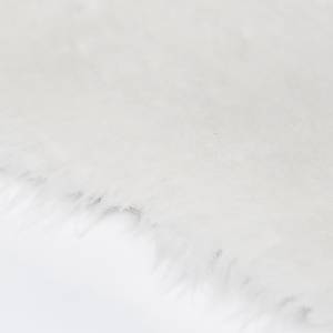 Sitzkissen Lambskin Polyester - Weiß