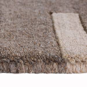 Tapis en laine Henderson Laine vierge - Beige / Naturel - 200 x 200 cm