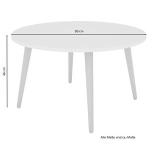 Table basse Selaten II Blanc