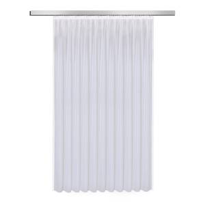 Store prêt à poser Gabina Polyester - Blanc - 300 x 180 cm