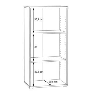 Open kantoorkast Wisla Eikenhoutlook Artisan - 54 x 111 cm