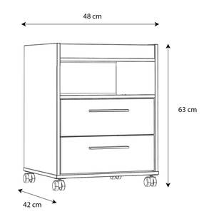 Caisson de bureau Trent Noir