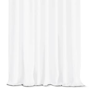 Vorhang mit Kräuselband Loho Polyester - Weiß