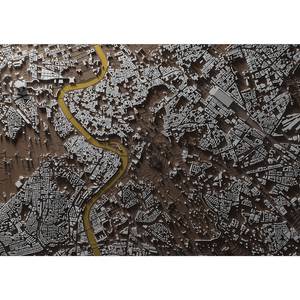 Vlies-fotobehang Rome and Tiber premium vlies - grijs - 300 x 210 cm