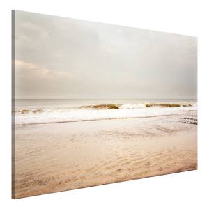 Wandbild Sea After Leinwand - Grau - 120 x 80 cm