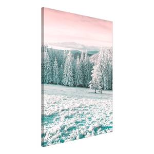 Wandbild Severe Winter Leinwand - Mehrfarbig