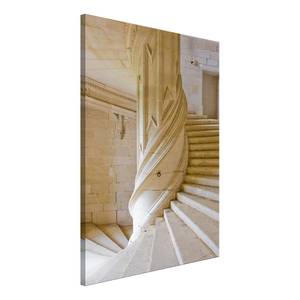Tableau déco Stone Stairs Toile - Beige