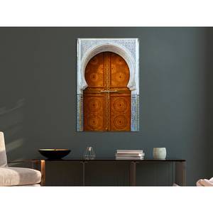 Quadro Door of Dreams Tela - Marrone