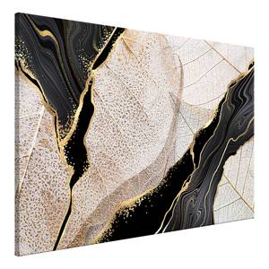 Quadro Moment Tela - Beige - 90 x 60 cm