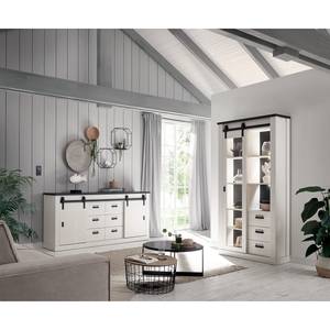 Enfilade Shutter II Imitation pin blanc