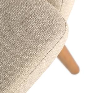 Sedia con braccioli NICHOLAS Tessuto Stefka: beige - 1 sedia