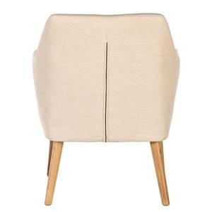 Fauteuil lounge NICHOLAS Tissu Stefka: Beige