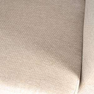 Loungefauteuil NICHOLAS Geweven stof Stefka: Beige