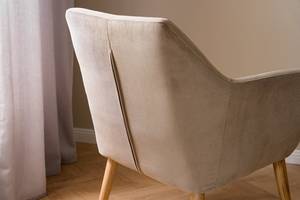 Loungefauteuil NICHOLAS Corduroy Winka: Beige