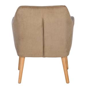 Loungesessel NICHOLAS Cordstoff Winka: Beige