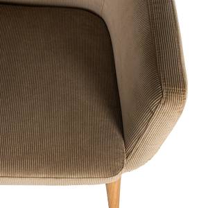 Loungesessel NICHOLAS Cordstoff Winka: Beige