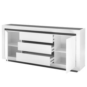 Buffet Accra Blanc / Anthracite