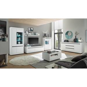 Meuble TV Accra II Blanc / Anthracite