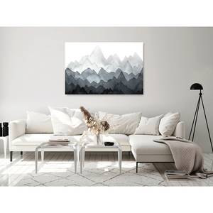 Afbeelding Dignified Rhythm of Nature canvas - zwart/wit - 120 x 80 cm