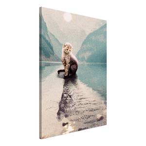 Afbeelding Longing canvas - groen - 60 x 90 cm