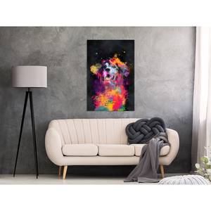 Quadro Dogs Joy Tela - Multicolore - 80 x 120 cm