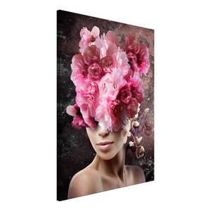 Quadro Spring Awakening Tela - Rosa - 80 x 120 cm