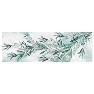 Wandbild Mint Calm Leinwand - Mint - 135 x 45 cm