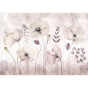 Vlies Fototapete Floral Moment Premium Vlies - Mehrfarbig - Breite: 100 cm