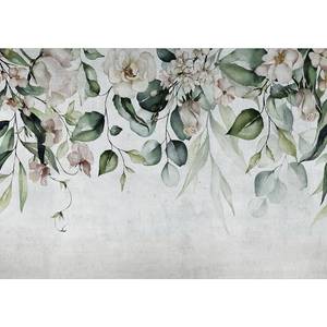 Vlies Fototapete Mint Garden Premium Vlies - Mehrfarbig - Breite: 200 cm
