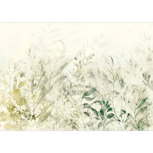 Papier peint intissé Holiday Memory Papier peint en intissé premium - Vert - Largeur : 150 cm