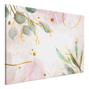 Quadro Flash of Nature Tela - Rosa - 120 x 80 cm