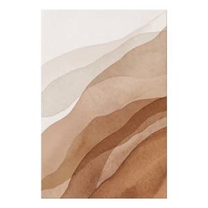 Wandbild Falling Fog Leinwand - Beige - 80 x 120 cm