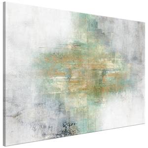 Wandbild Explosive Mixture Leinwand - Grau - 90 x 60 cm