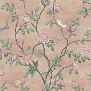 Vliesbehang Eglantine Vlies - Roze