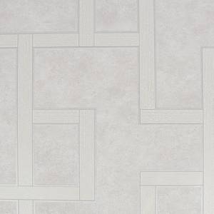 Fotomurale Gilded Greek Key Tessuto non tessuto - Color grigio pallido