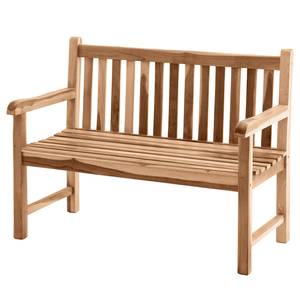 Banc de jardin San Antonio Teck - Naturel - Largeur : 120 cm