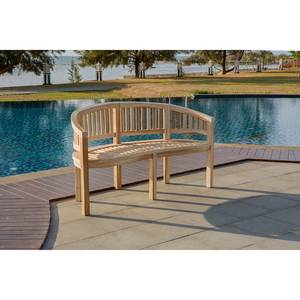 Panca da giardino Schönwald Legno di teak - Naturale - Larghezza: 150 cm