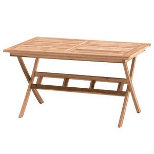 Table de jardin Seebeck Teck - Naturel