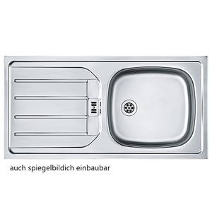 Küchenzeile Florenz I Matt Weiß - Breite: 240 cm - Ohne Elektrogeräte