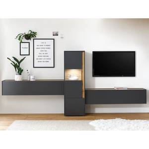 Ensemble meubles TV Olon III (3 élém.) Anthracite