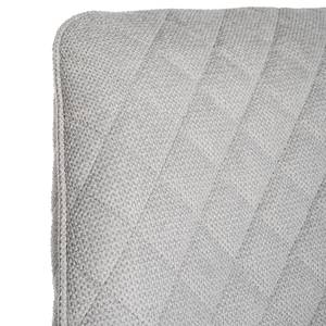 Chaises Togari - Lot de 2 Tissu structuré / Chêne massif - Gris clair / Chêne