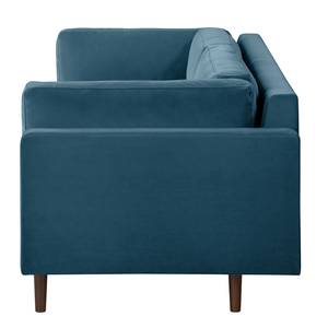 Sofa Sesame (3-Sitzer) Samt Vaia: Marineblau