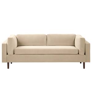 Sofa Sesame (3-Sitzer) Samt Vaia: Creme