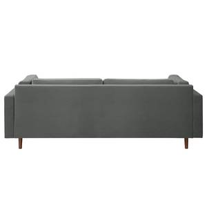 Sofa Sesame (3-Sitzer) Samt Vaia: Grau