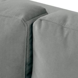 Sofa Sesame (3-Sitzer) Samt Vaia: Grau