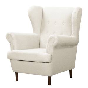 Fauteuil bergère Skog Tissu Bouclé Nola: Blanc