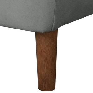 Fauteuil bergère Skog Velours Vaia: Gris