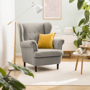 Fauteuil bergère Skog Tissu Bouclé Nola: Gris clair