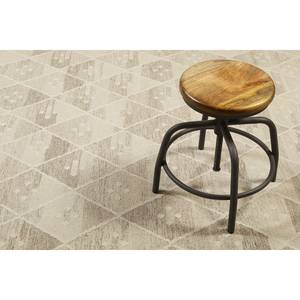 Tapis en laine Vermont Laine vierge / Coton - Beige / Marron - 200 x 290 cm